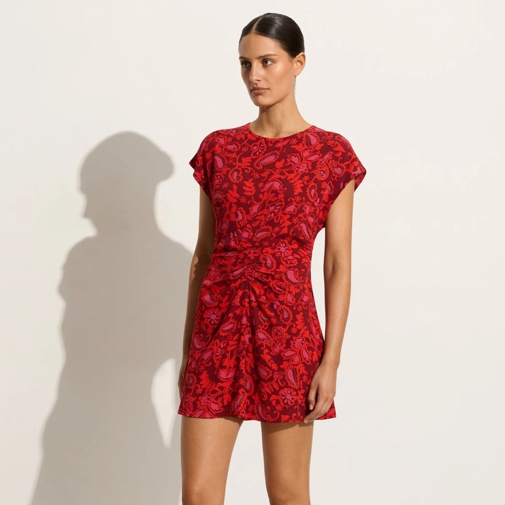 Faithfull The  Brand  Celestina mini dress Selcetta Paisley NWT size 4
